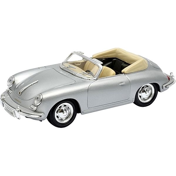 Welly Porsche 356B silber 1:24