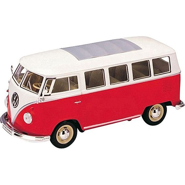 Welly VW Bus '62 1:24, rot