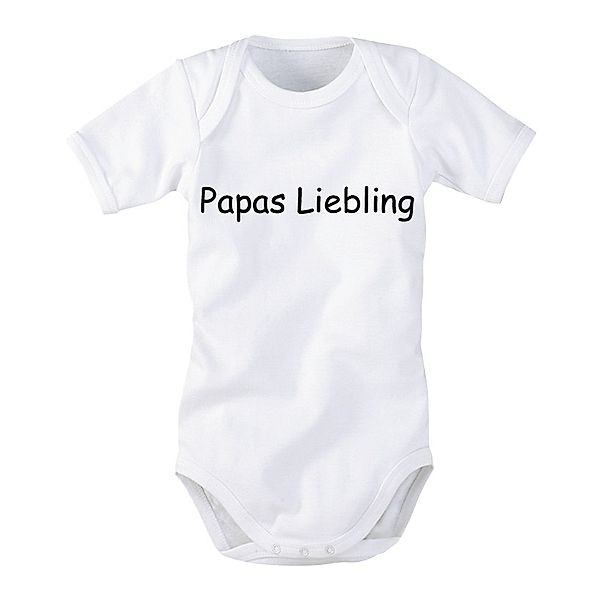 wellyou Body Papas Liebling, weiß, Größe 104/110