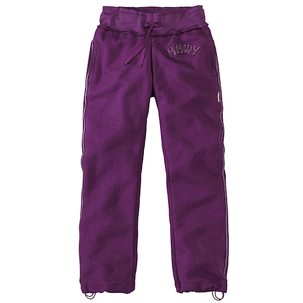 Wellyou Sweat-Hose für Mädchen, purple, (Größe: 116/122)