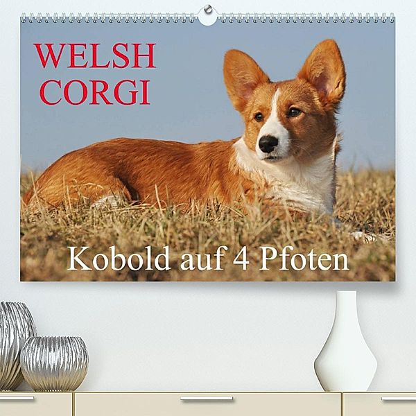 Welsh Corgi - Kobold auf 4 Pfoten (Premium, hochwertiger DIN A2 Wandkalender 2023, Kunstdruck in Hochglanz), Sigrid Starick