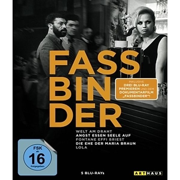 Welt am Draht, Angst essen Seele auf, Fontane Effi Briest, Die Ehe der Mara Braun, Lola (Fassbinder Edition) BLU-RAY Box, Hanna Schygulla, Barbara Sukowa