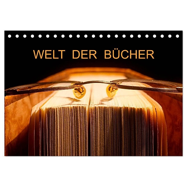 Welt der Bücher / CH-Version (Tischkalender 2024 DIN A5 quer), CALVENDO Monatskalender, Thomas Jäger