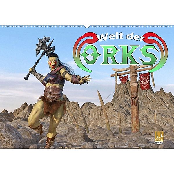 Welt der Orks (Wandkalender 2023 DIN A2 quer), Karsten Schröder