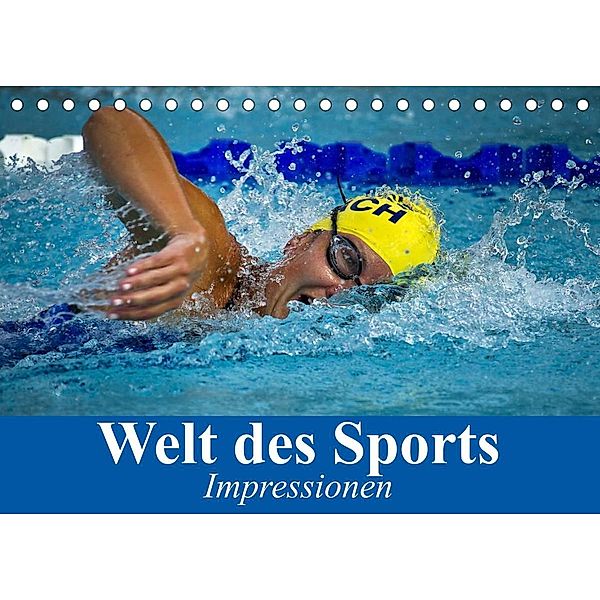 Welt des Sports. Impressionen (Tischkalender 2023 DIN A5 quer), Elisabeth Stanzer