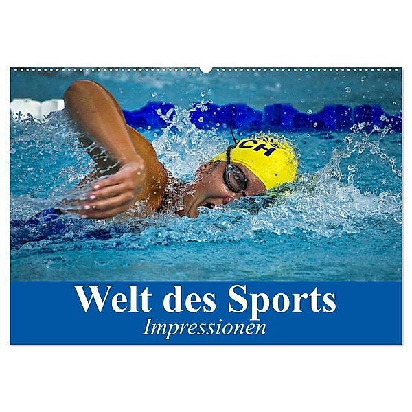 Welt des Sports. Impressionen (Wandkalender 2024 DIN A2 quer), CALVENDO Monatskalender, Elisabeth Stanzer