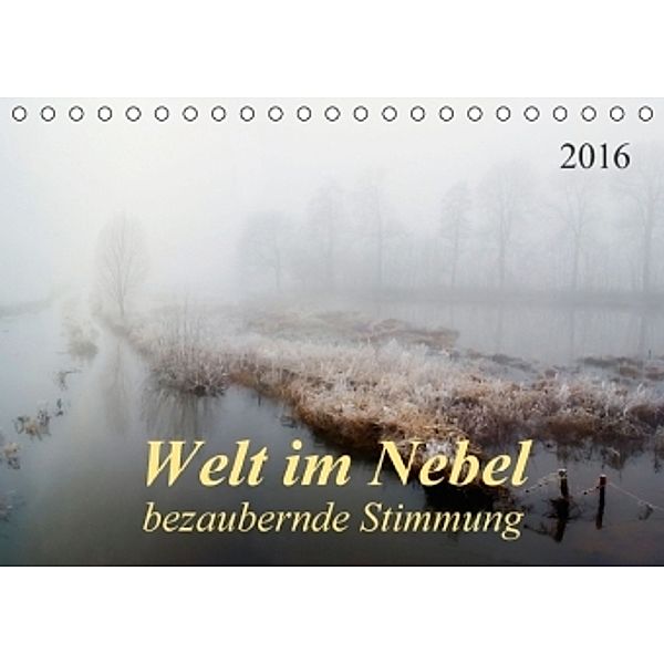 Welt im Nebel - bezaubernde Stimmung (Tischkalender 2016 DIN A5 quer), Peter Roder