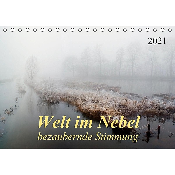 Welt im Nebel - bezaubernde Stimmung (Tischkalender 2021 DIN A5 quer), Peter Roder