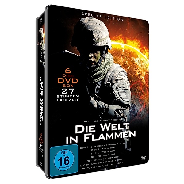 Welt in Flammen - LTD Deluxe Metallbox (6 DVDs) DVD-Box, Diverse Interpreten