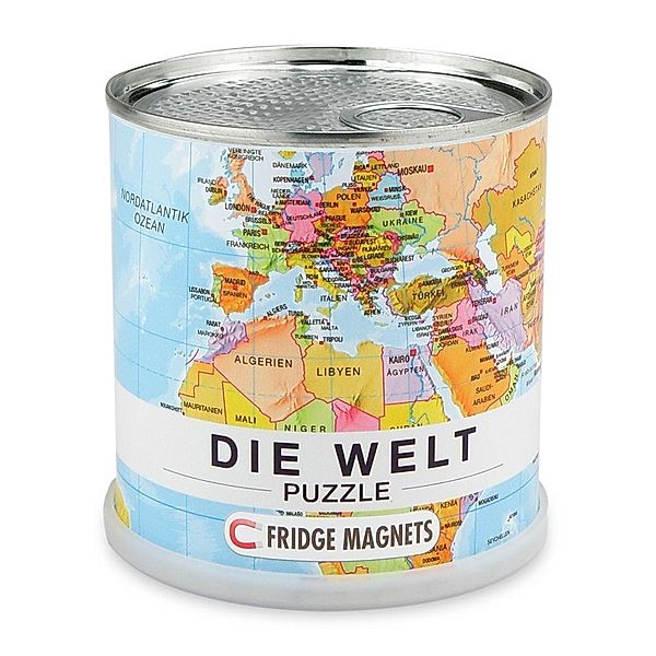 Welt puzzle magnets