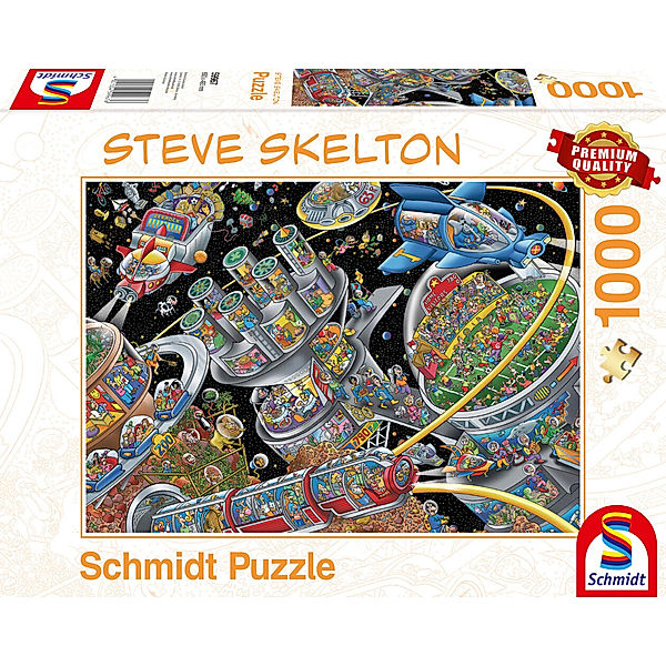 SCHMIDT SPIELE Weltall-Kolonie (Puzzle)