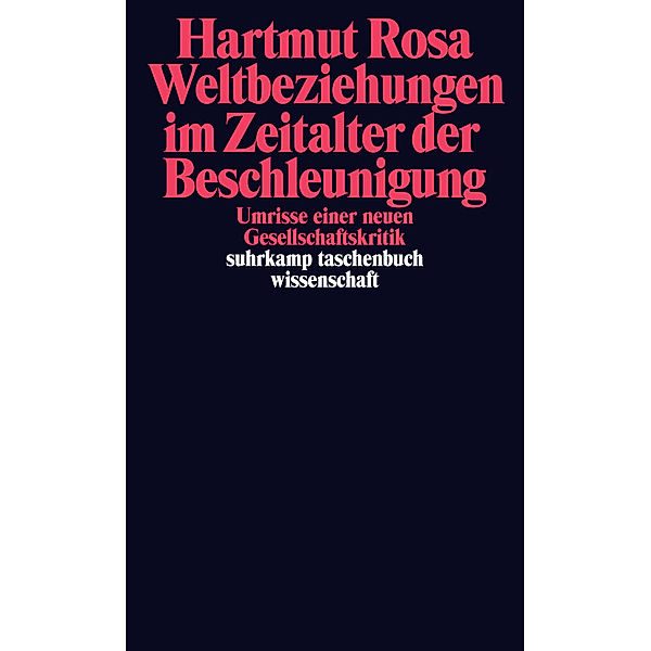 Weltbeziehungen im Zeitalter der Beschleunigung, Hartmut Rosa