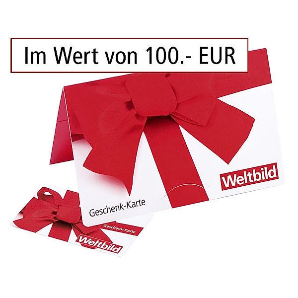 Weltbild Geschenkkarte Schleife (Wert: 100 Euro)