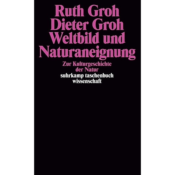 Weltbild und Naturaneignung, Ruth Groh, Dieter Groh