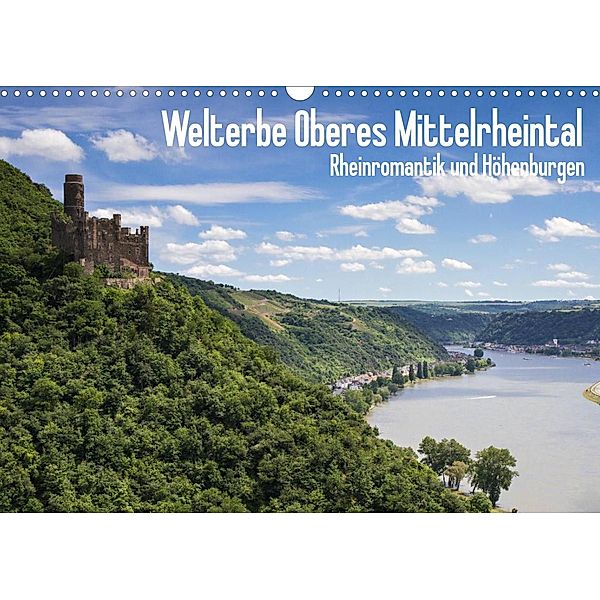 Welterbe Oberes Mittelrheintal (Wandkalender 2023 DIN A3 quer), Juergen Schonnop