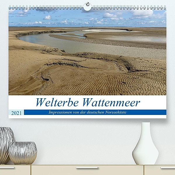 Welterbe Wattenmeer (Premium, hochwertiger DIN A2 Wandkalender 2021, Kunstdruck in Hochglanz), Andreas Klesse