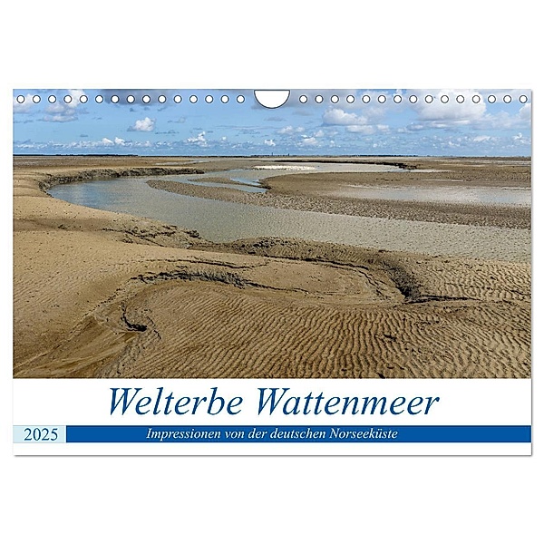 Welterbe Wattenmeer (Wandkalender 2025 DIN A4 quer), CALVENDO Monatskalender, Calvendo, Andreas Klesse