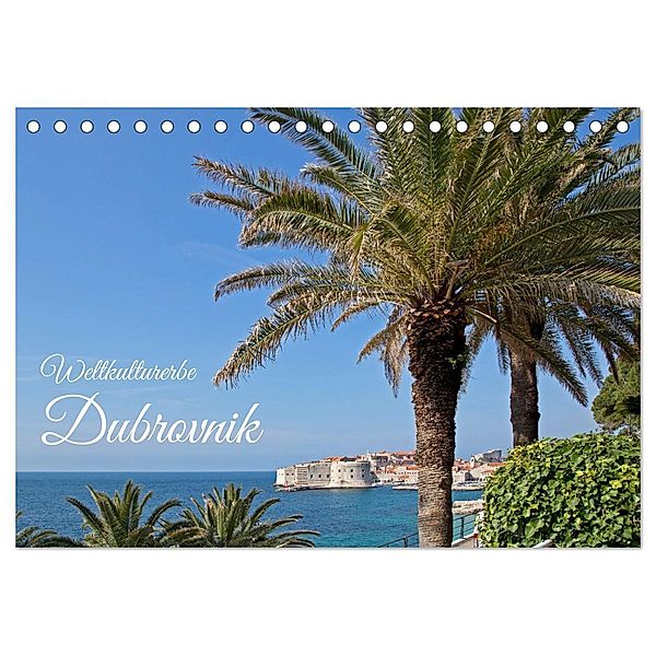 Weltkulturerbe Dubrovnik (Tischkalender 2024 DIN A5 quer), CALVENDO Monatskalender, Siegfried Kuttig