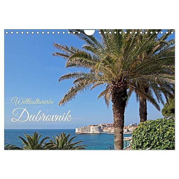 Weltkulturerbe Dubrovnik (Wandkalender 2024 DIN A4 quer), CALVENDO Monatskalender, Siegfried Kuttig