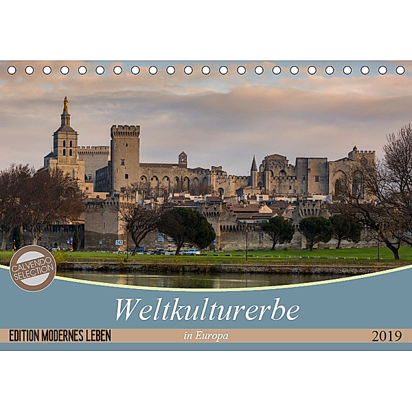 Weltkulturerbe in Europa (Tischkalender 2019 DIN A5 quer), Carmen Steiner und Matthias Konrad