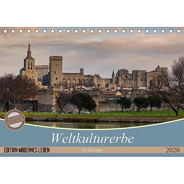 Weltkulturerbe in Europa (Tischkalender 2020 DIN A5 quer), Carmen Steiner und Matthias Konrad