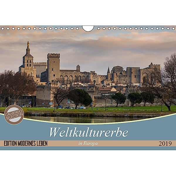 Weltkulturerbe in Europa (Wandkalender 2019 DIN A4 quer), Carmen Steiner und Matthias Konrad