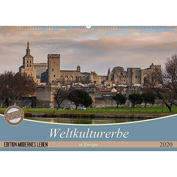 Weltkulturerbe in Europa (Wandkalender 2020 DIN A2 quer), Carmen Steiner und Matthias Konrad