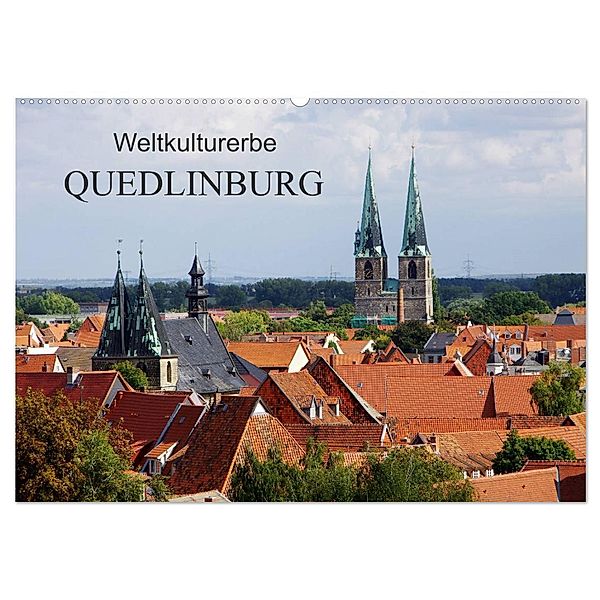 Weltkulturerbe Quedlinburg (Wandkalender 2024 DIN A2 quer), CALVENDO Monatskalender, Klaus Fröhlich