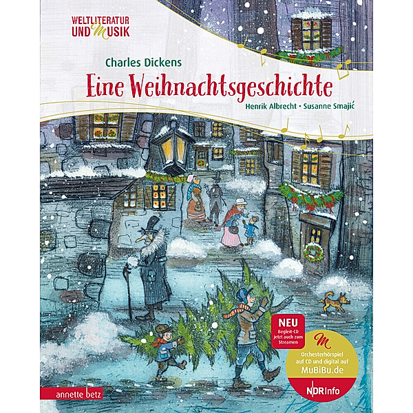 Weltliteratur und Musik mit CD und zum Streamen / Eine Weihnachtsgeschichte (Weltliteratur und Musik mit CD), Charles Dickens, Henrik Albrecht
