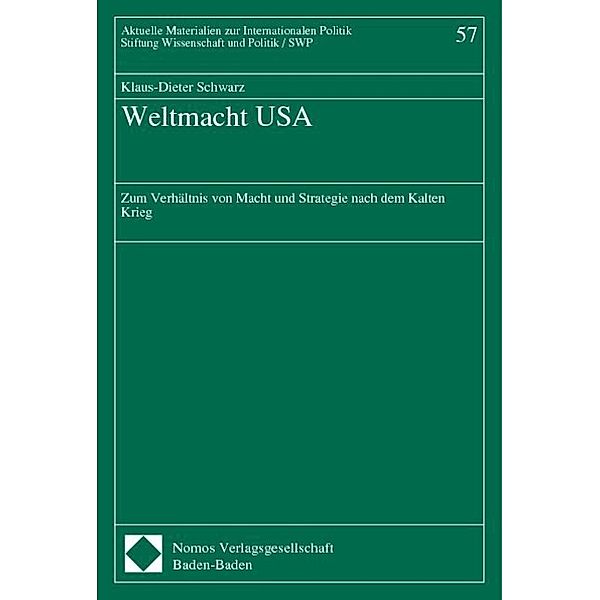 Weltmacht USA, Klaus-Dieter Schwarz