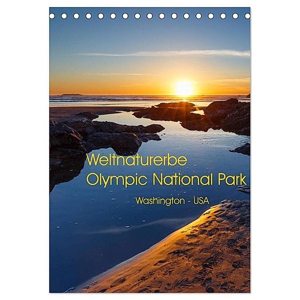 Weltnaturerbe Olympic National Park (Tischkalender 2024 DIN A5 hoch), CALVENDO Monatskalender, Thomas Klinder