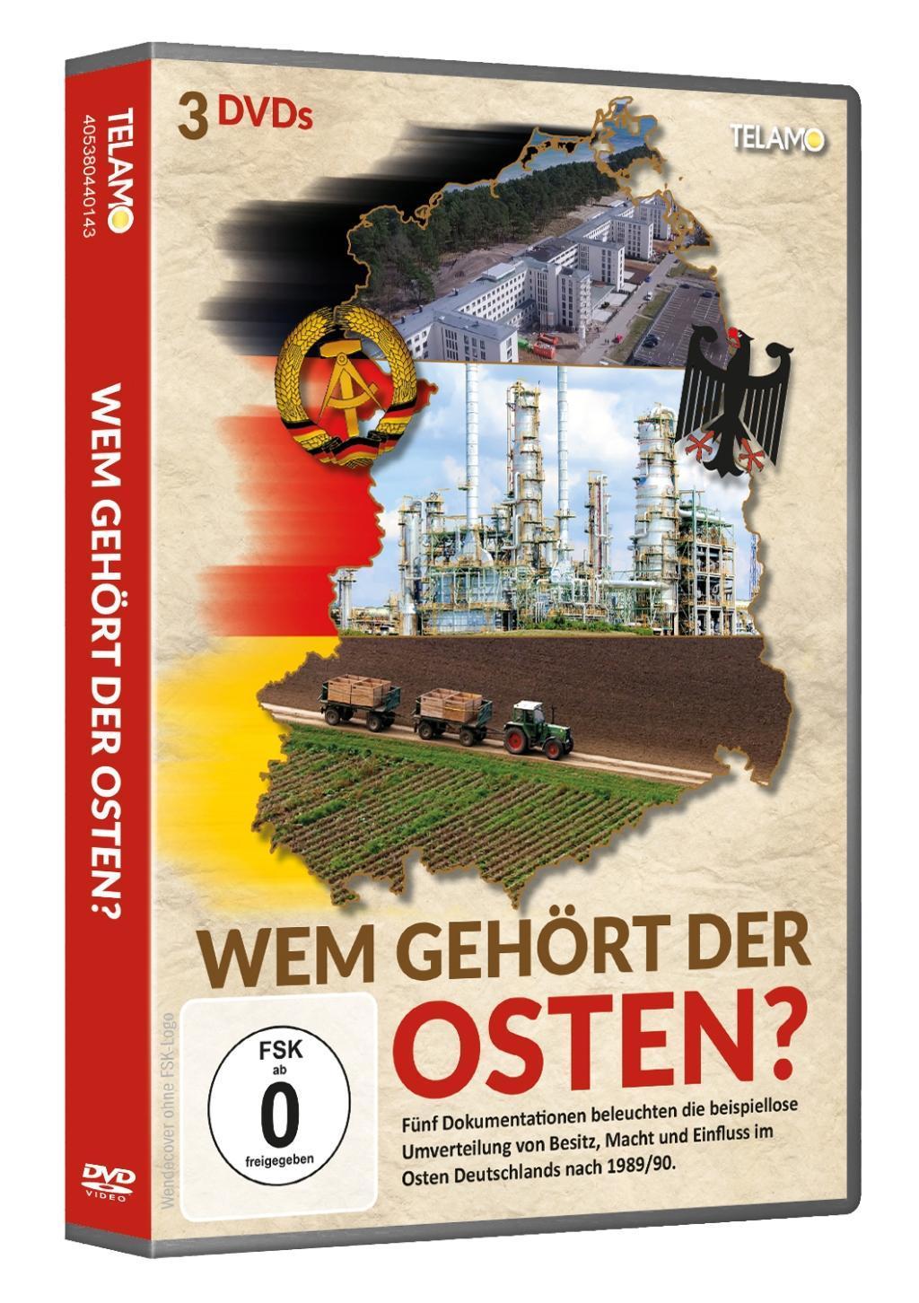 Image of Wem gehört der Osten?, 3 DVDs