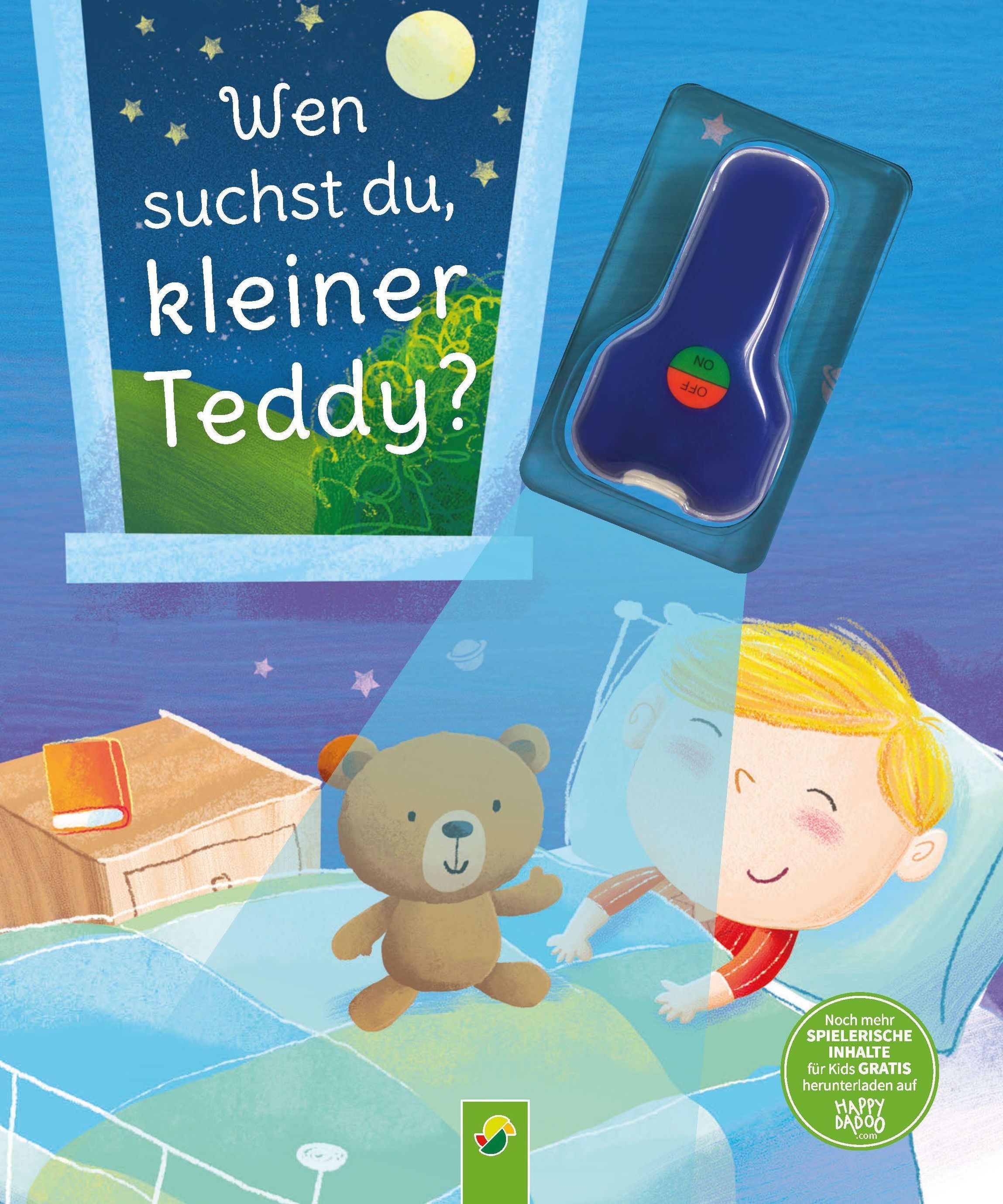 Wen suchst du, kleiner Teddy? Mit UV-Licht-Taschenlampe Buch jetzt online  bei Weltbild.at bestellen