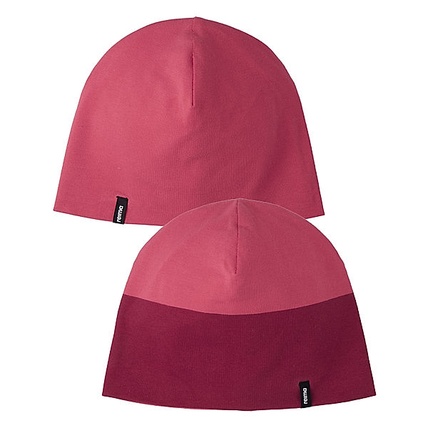 Reima Wende-Beanie TANSSI in azalea pink