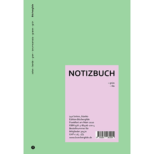 Wende-Notizbuch