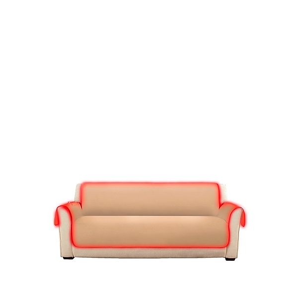 Wende-Schutzdecke 2 in 1, 3er Couch