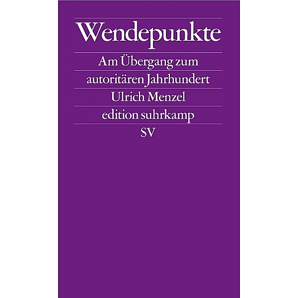 Wendepunkte, Ulrich Menzel