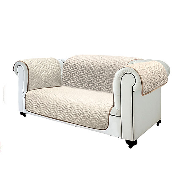 Wendeschutzdecke 2in1, 2er Couch beige