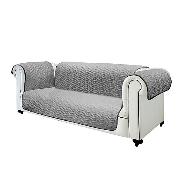 Wendeschutzdecke 2in1, 3er Couch grau