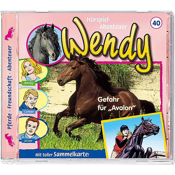 Wendy, Audio-CDs: Nr.40 Gefahr für Avalon, 1 Audio-CD, Wendy