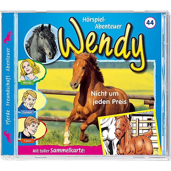 Wendy, Audio-CDs: Nr.44 Nicht um jeden Preis, 1 Audio-CD, Wendy