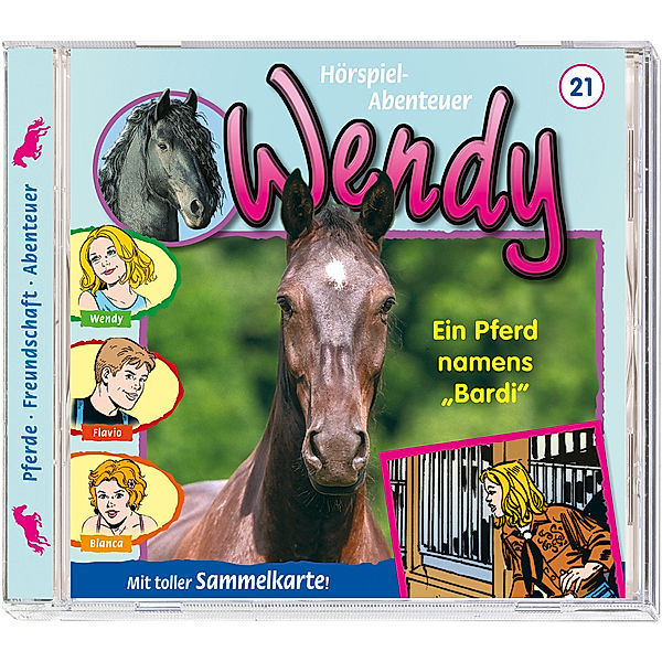 Wendy, Audio-CDs: Tl.21 Ein Pferd namens Bardi, 1 Audio-CD, Wendy