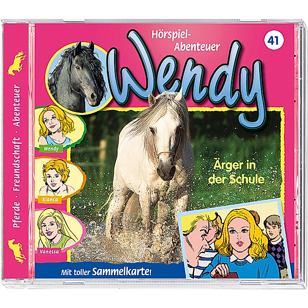 Wendy, Audio-CDs: Tl.41 Ärger in der Schule, 1 Audio-CD, Wendy