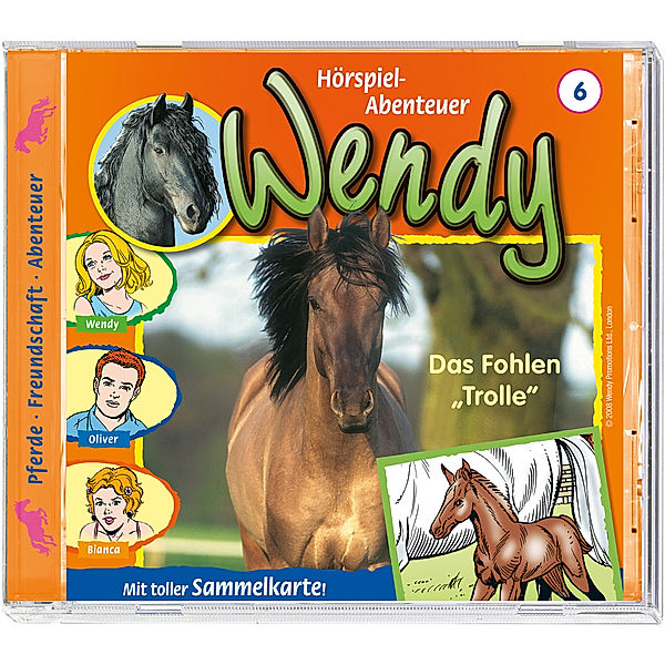 Wendy - Das Fohlen Trolle, 1 Audio-CD, Wendy
