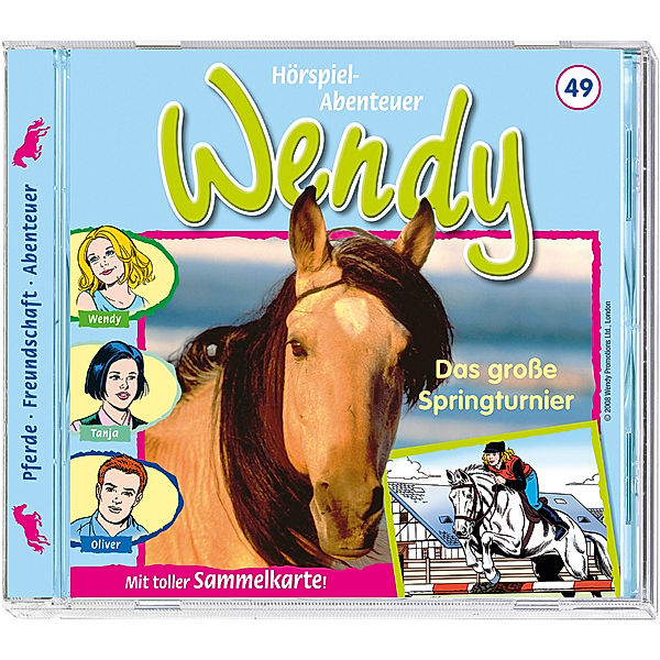 Wendy - Das große Springturnier, 1 Audio-CD, Wendy