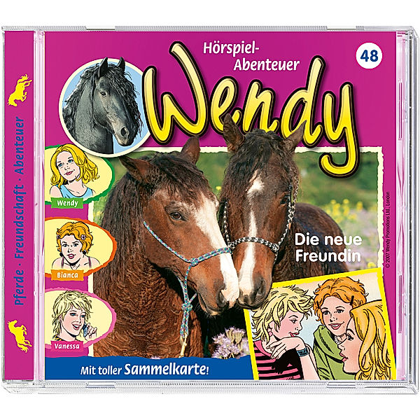 Wendy - Die neue Freundin, 1 Audio-CD, Nelly Sand