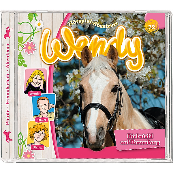 Wendy - Diebstahl auf Rosenborg, 1 Audio-CD, Wendy