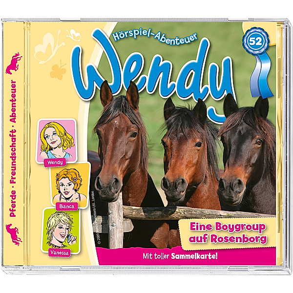 Wendy - Eine Boygroup auf Rosenborg, 1 Audio-CD, Wendy