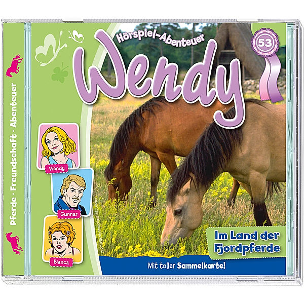 Wendy - Im Land der Fjordpferde, 1 Audio-CD, Wendy