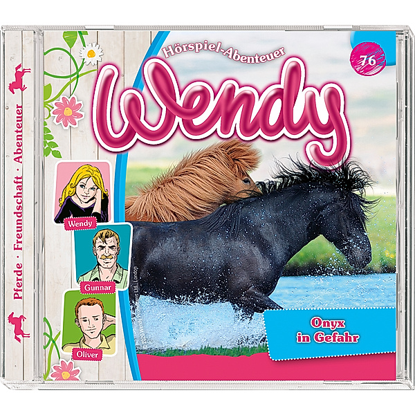 Wendy  - Onyx in Gefahr, 1 Audio-CD, Wendy